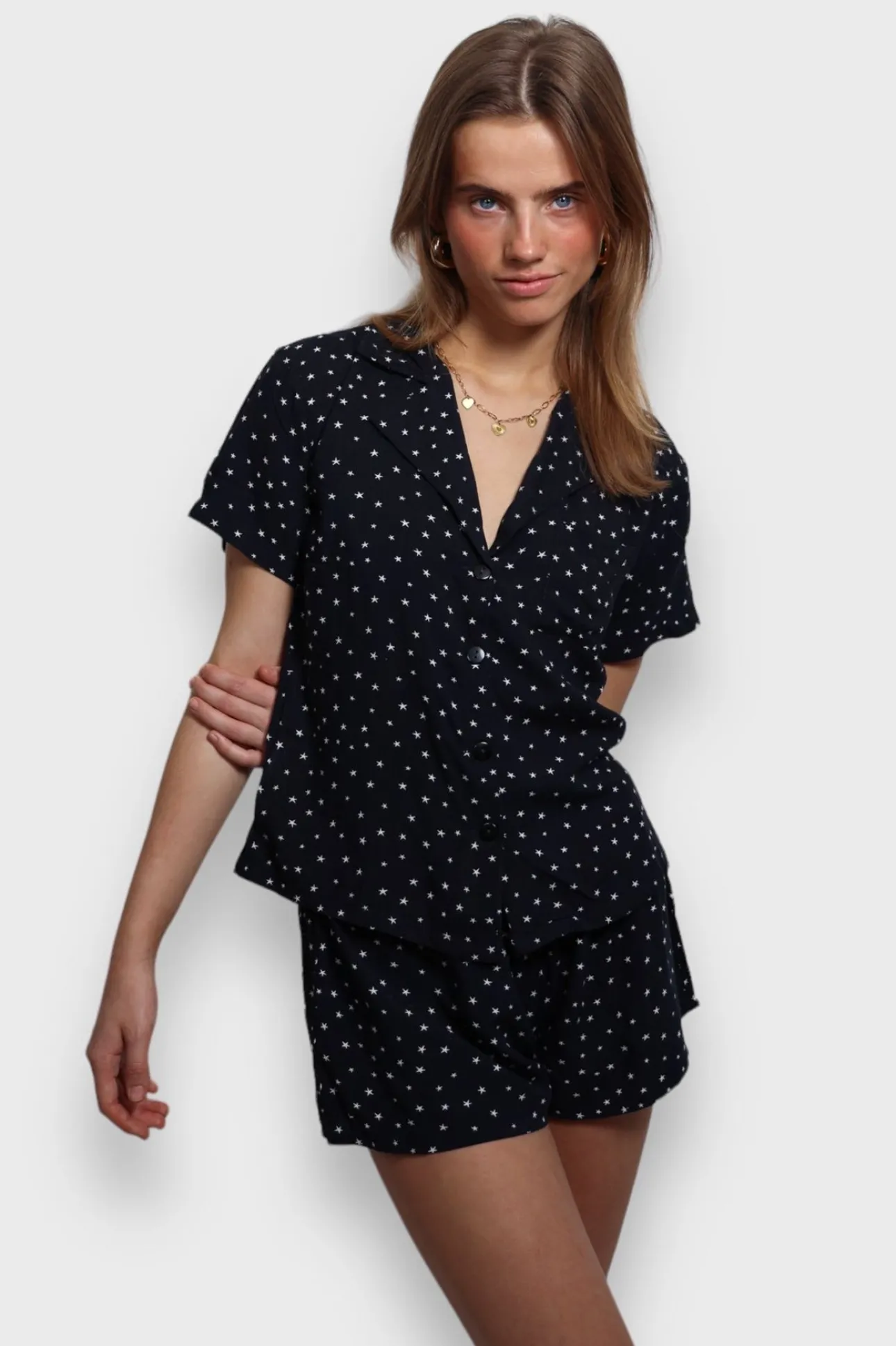 Loungewear>Meet Me There Stars Pyjama