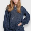 Blouses>Meet Me There Summertime Blouse Navy